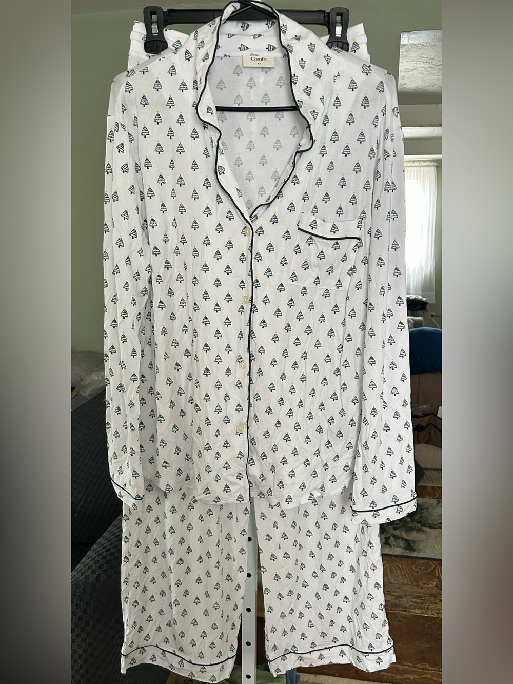 Comfrt Christmas Tree PJ set
